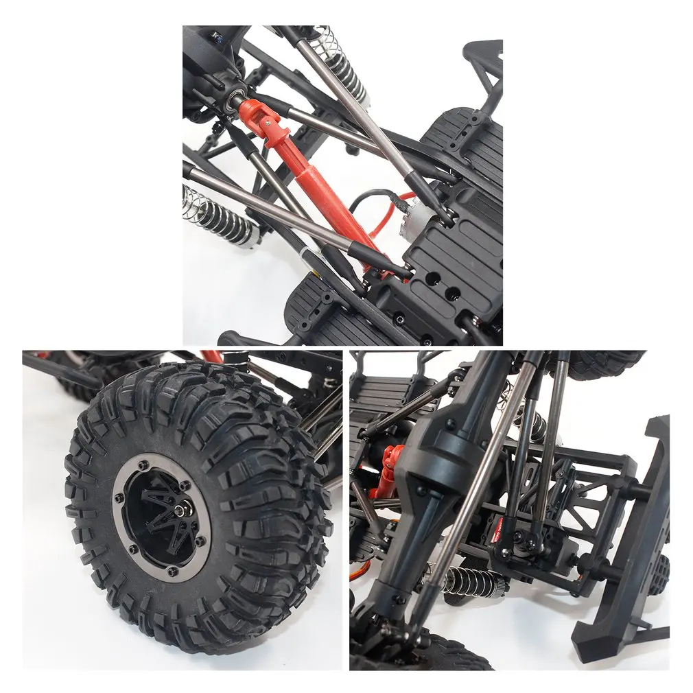 1073-SJ 1:10 2,4G 4WD матовый Радиоуправляемый гусеничный автомобиль с дистанционным управлением внедорожный большой ножной автомобиль модель RTR игрушка для детей подарок