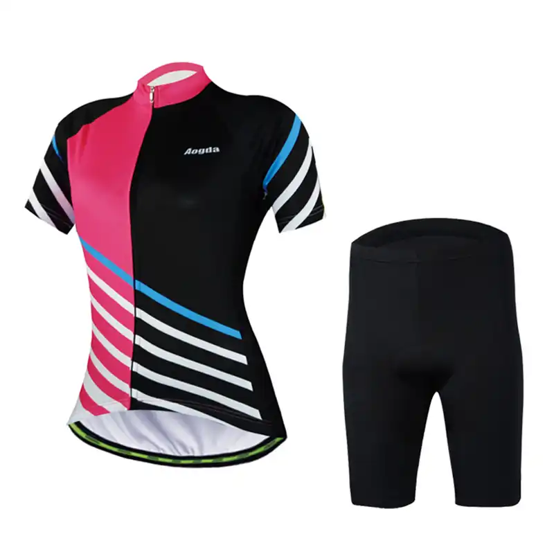 Details about   Women's  Cycling Clothing Kit Sportswear Women's Bike Jersey Bib shorts Set