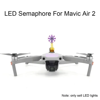 

Mini Drone Accessory Battery External Connector High Brightness Round DIY Styling Full Color LED Magic Light For DJI Mavic Air 2