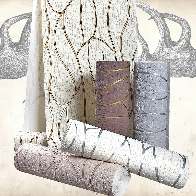 

3D Wallpaper Modern Simple Non-Woven Wallpaper 3D Living Room TV Bedroom Background Wall Home Decor Papel De Parede 3D Paisagem