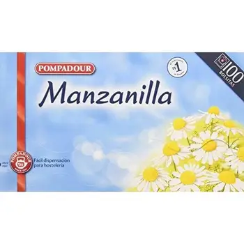 

Pompadour Té Infusion Manzanilla - 100 bolsitas