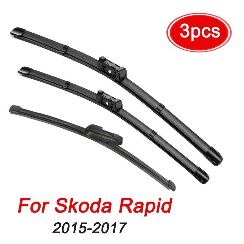 Набор щёток стеклоочистителя MIDOON для Skoda Rapid 2012 2016 Fabia Combi Wagon 2015 2017 24 &quot16&quot 16