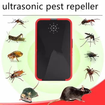 

Ultrasonic Pest Repellers Anti Mosquito Insect Repeller Rat Mouse Cockroach Pest Reject Repellent Dropshipping