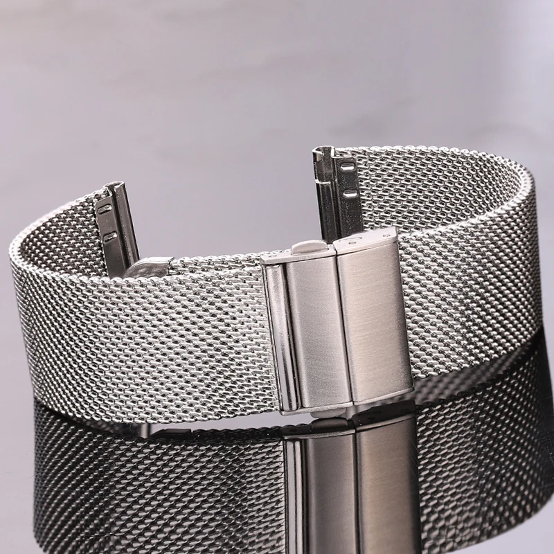Bracciale di ricambio in acciaio inossidabile con cinturino a sgancio rapido per cinturino a rete 18-22MM acquista in modo economico - spedizione gratuita, recensioni reali con foto