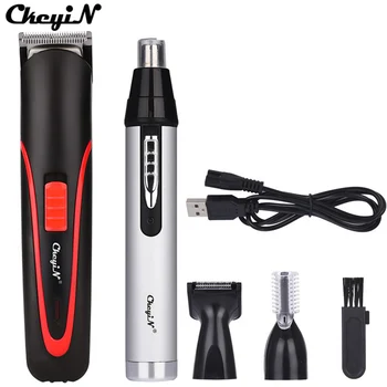 Portable Electric Cordless Hair Trimmer Cutting Machine Multi functional Nose Ear Clipper Head Precision Trimer Eyebrow Shaver 1