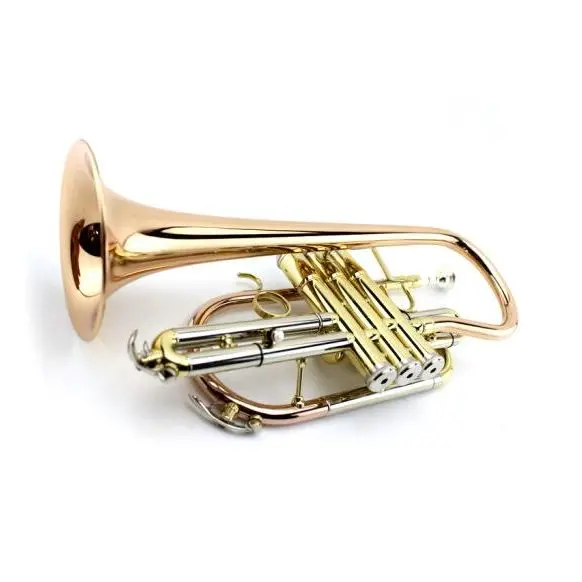 MARGEWATE Professional Cornet horn Phosphorus copper B-flat NEW Double triggers Trumpet With Case