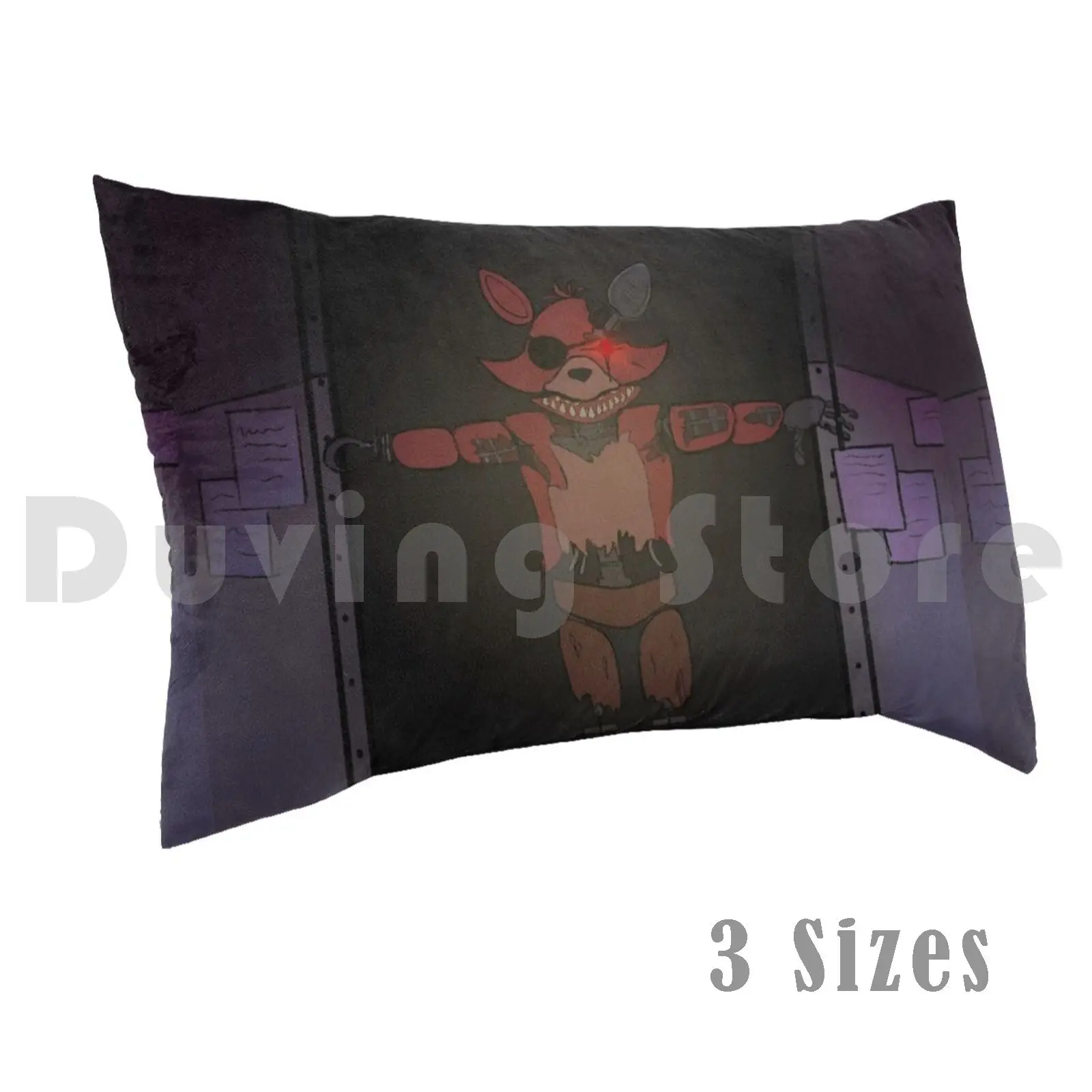 Foxy T-Posa In Federa Per Corridoio 20X30 Pollici Fnaf Five Nights At S Foxy Fnaf 2 Foxy Fnaf Sbiadito