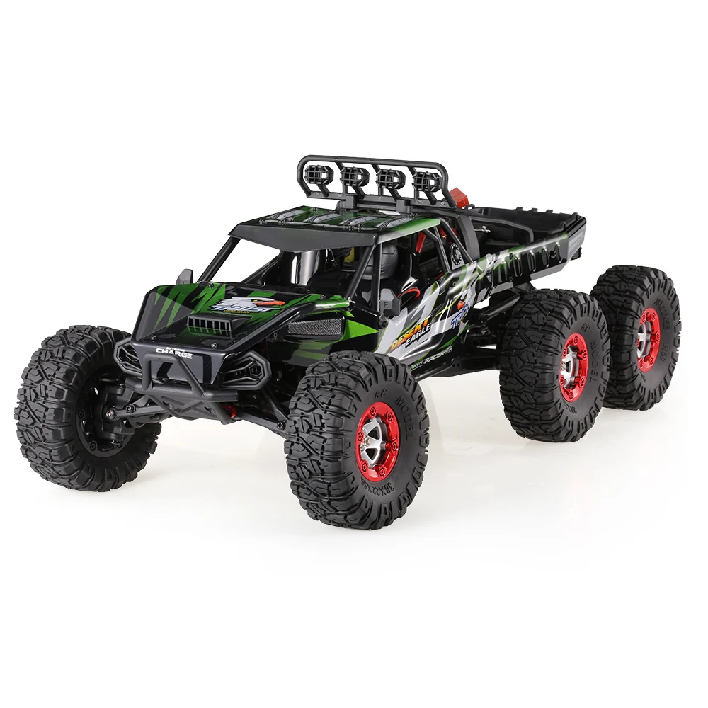 

FY-06 Desert-6 RC Car 1/12 6WD 2.4G 60KM/h High Speed Remote Control Brushless Desert Rock Crawler Car SUV Vehicle RC Model