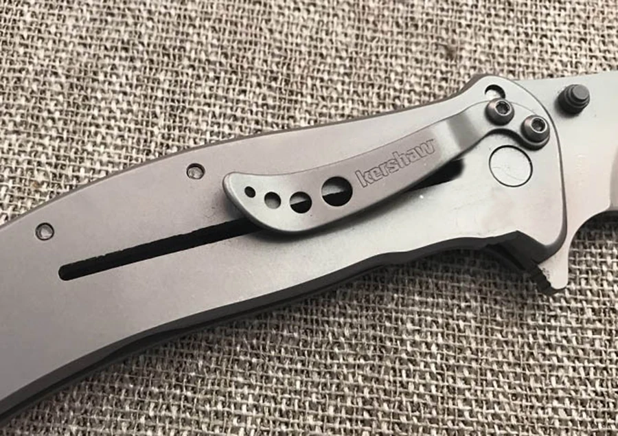 Kershaw карманные складные ножи 8Cr13 лезвие полностью стальная ручка Открытый охотничий кемпинг нож для выживания фруктов Универсальный EDC ручные инструменты