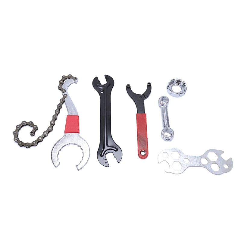 

Bicycle Repair Tools Multifunction Cycling Hub Cone Spanner Carbon Steel Bicycle Headset Wrench Valve Spoke Mtb Bike Tools
