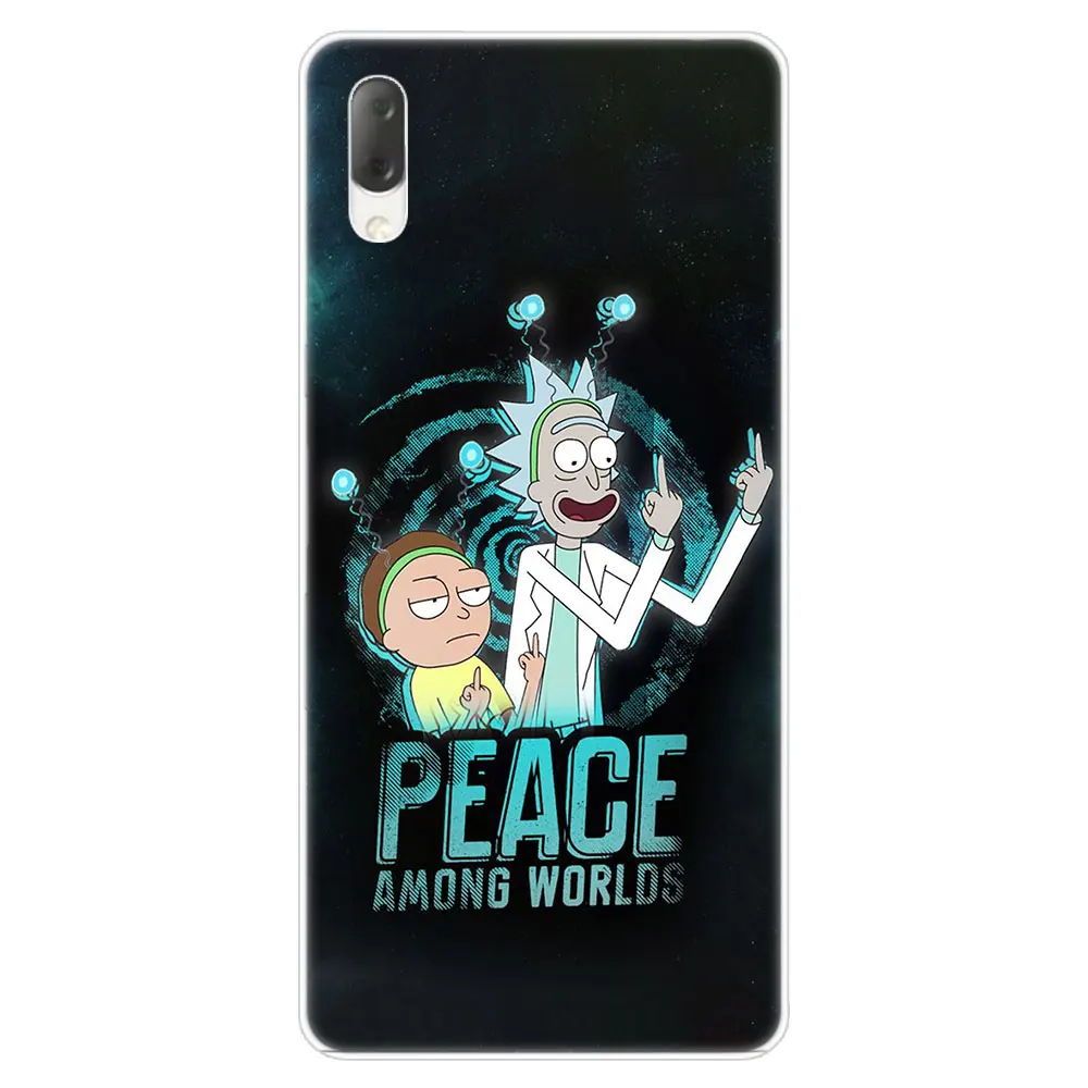 008 Рик и Морти Мода жесткий чехол для Sony Xperia L1 L2 L3 X XA XA1 XA2 XA3 ультра 10 плюс E5 XZ XZ1 XZ2 компактный XZ3 XZ5 20 крышка - Цвет: 008