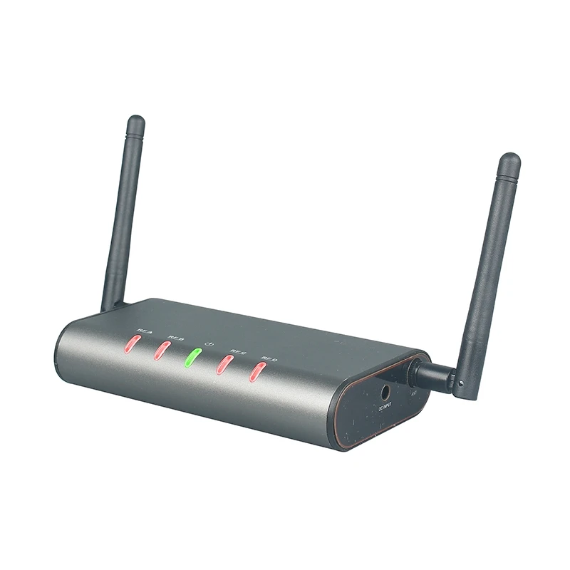 4-Channel Wireless Microphone System Quad UHF