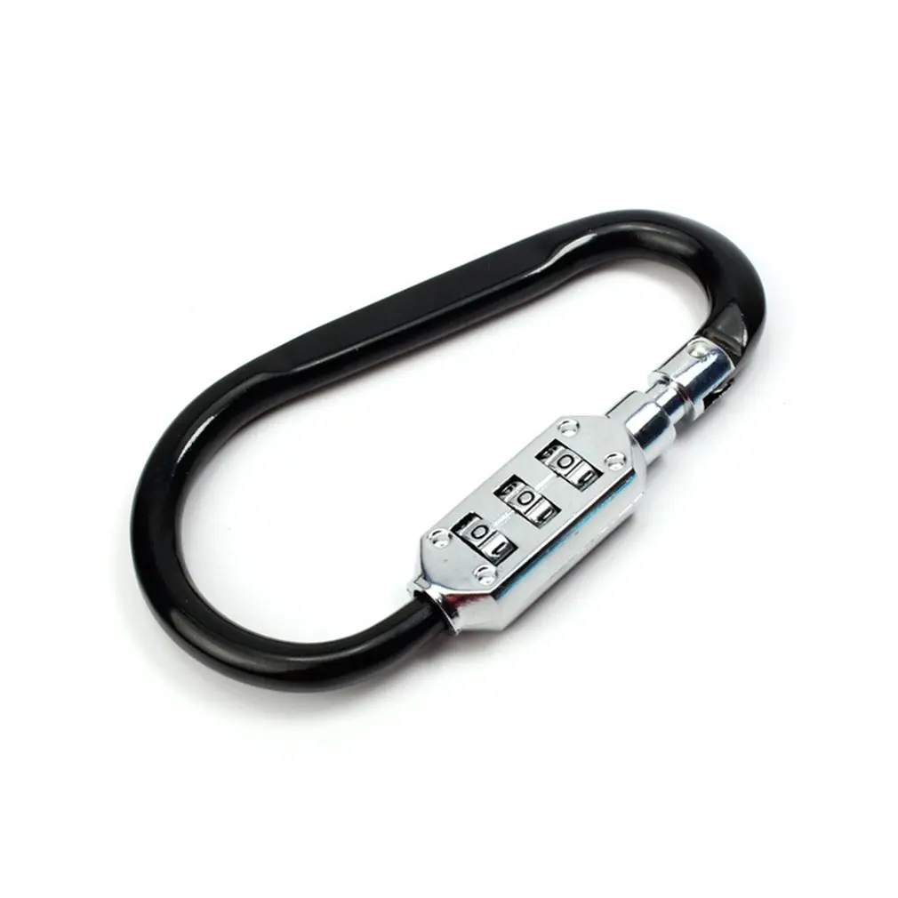 

Code Number Lock Padlock Anti-Theft Hook Lock for Luggage Zipper Bag Backpack Handbag Suitcase Portable and simply to use Size S