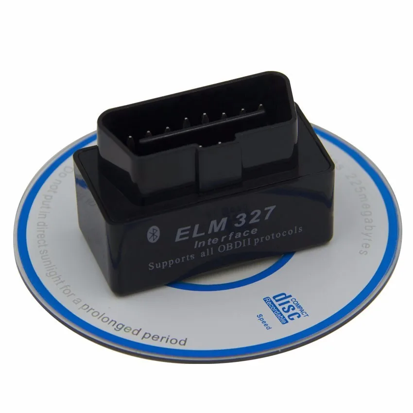 Горячая Распродажа Супер Мини elm327 V1.5 OBD2 адаптер Bluetooth ELM327 автоматический сканер OBD диагностический интерфейс ELM 327 для Android Windows