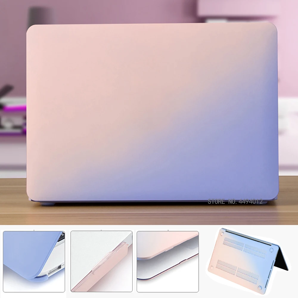 Чехол для ноутбука MacBook Air 13 Pro 15 Pro 13 Touch Bar A1706 A1708 A1989 A2159 для macbook Touch ID Air 13 A1932+ крышка клавиатуры