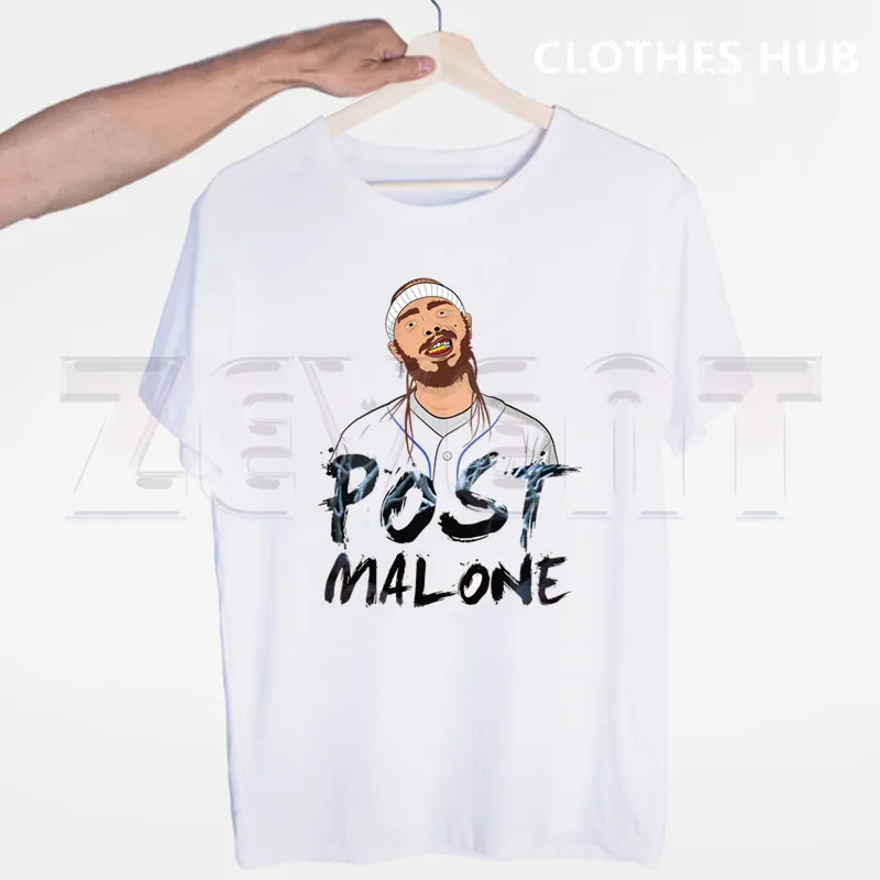 

Post Malone T Shirt Man Fashion Hip Hop Streetwear T Shirt Singer Post Malone Print Summer Casual Short Sleeve O-Neck Top