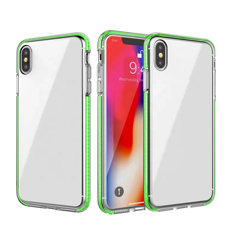 Противоударный прозрачный ТПУ сотовый Чехол для телефона для iPhone XS Max XR