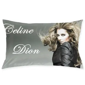 

Celine Dion Fashionable pillowcase and rectangular decorative pillowcase 20 "x30"