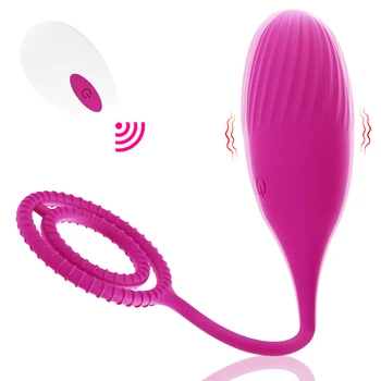 Penis Vibrator with Anal Plug 12 Modes Male Masturbator Vagina Ball Love Egg Penis Ring Delay Trainer Gay Adult Sex Toy for Man 1