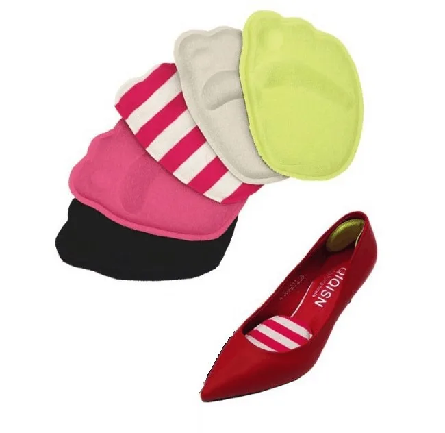 

Forefoot Pad Thick Soft Half Code Pad Adjustment Code Anti-Pain Sole Pad High-heeled Shoe Insoles