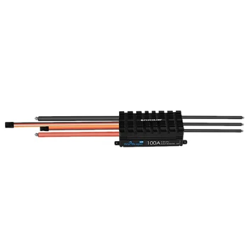 

100A 2-6S Support WiFi Mobile APP Aircraft Model Waterproof Brushless ESC for Remote Control Boat