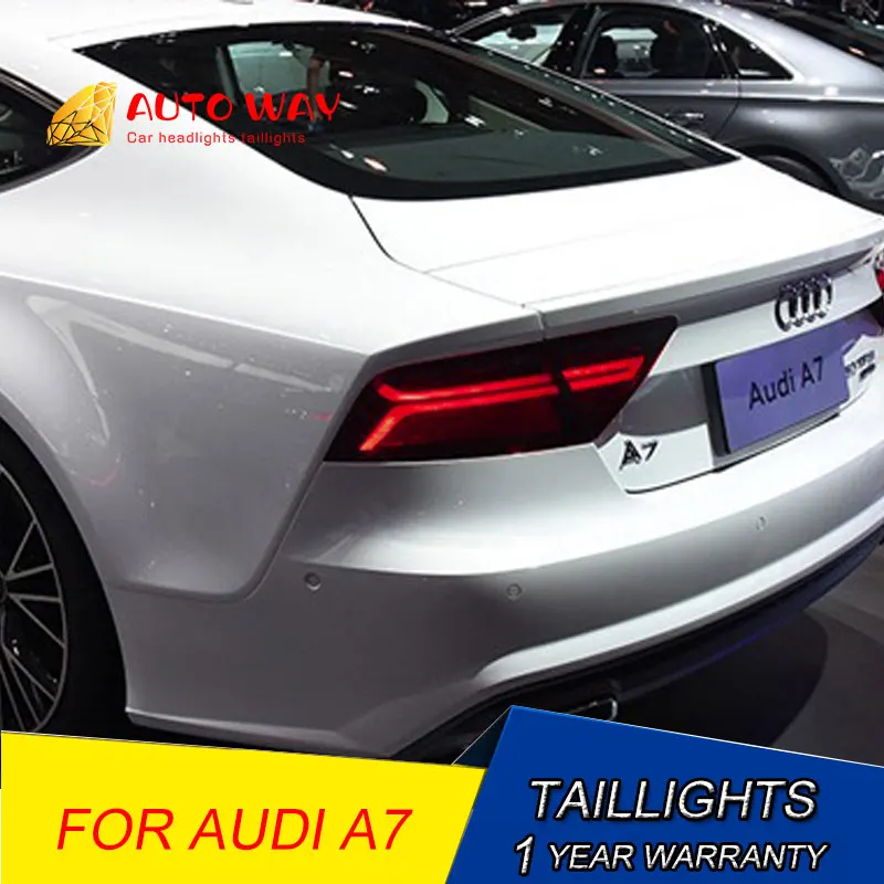 Автомобильный Стайлинг задний фонарь чехол для Audi A7 2012 2016 светодиодный багажник
