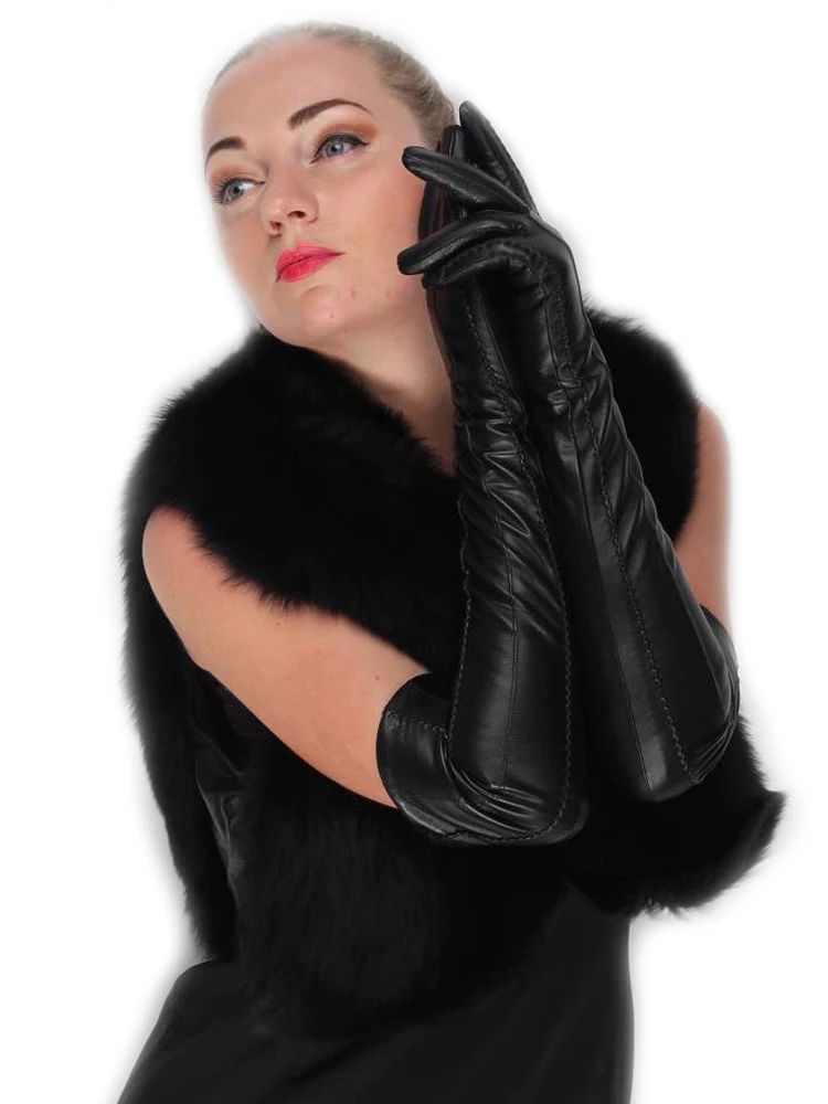 women-above-elbow-opera-long-real-lamb-skin-leather-gloves-in-black