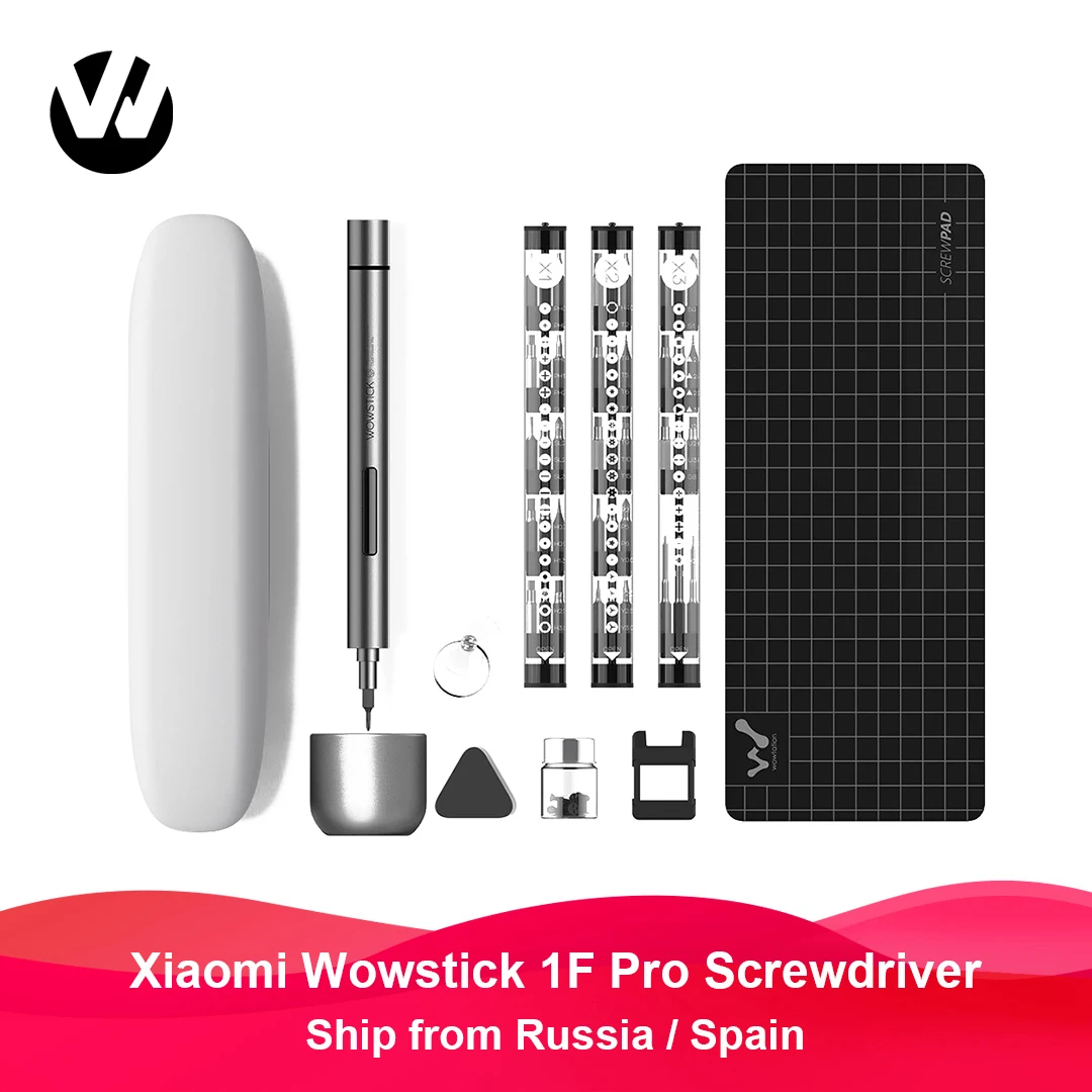 Миниатюрная электрическая отвертка Wowstick 1F Pro Аккумуляторный электроотвертка со