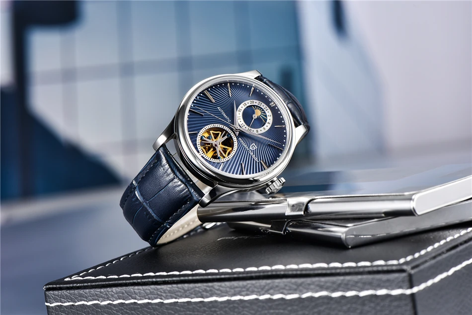 PAGANI DESIGN Top Marke Herrenuhr Mode Tourbillon Automatik Mechanische Uhr Herren Edelstahl Wasserdichte Uhr Relogio Masculino