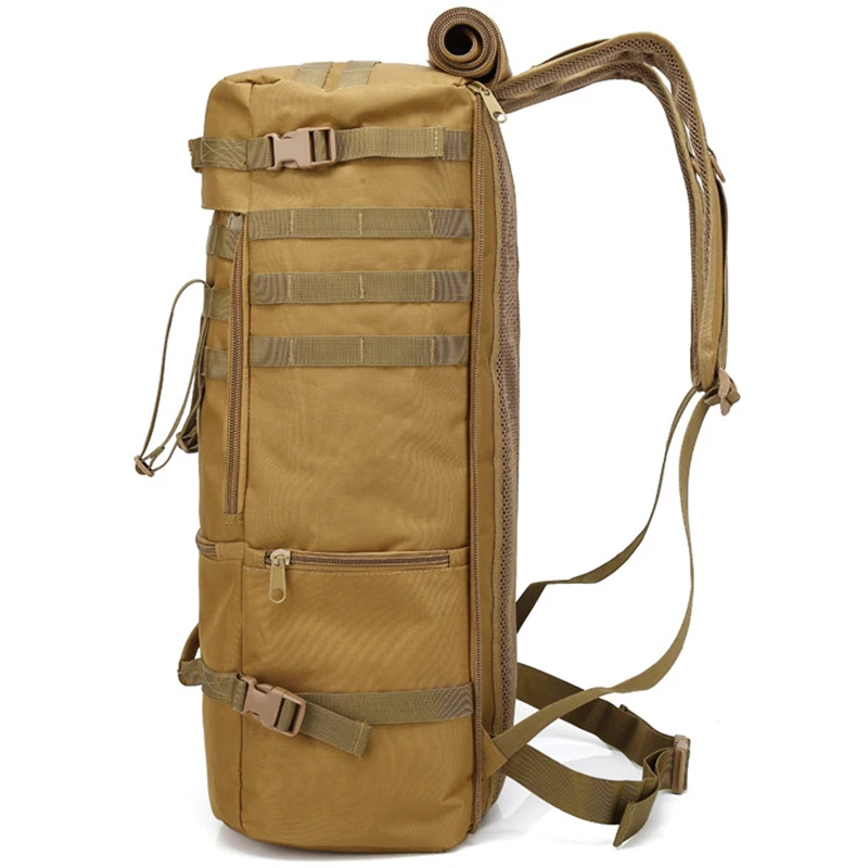 Waterproof 60L Tactical Camouflage sprots backpack men travel outdoor Military male Mountaineering Hiking Climbing Camping bags