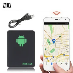 Mini traceur GPS A8, GSM GPRS en temps réel, pour voiture, enfants, personnes âgées, localisateur de sac, dispositif de suivi Anti perte, adaptateur avec bouton SOS 
