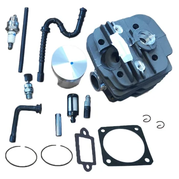 

Spark Plug Oil Filter Fuel Line Exhaust Gasket Cylinder Piston For STIHL MS360
