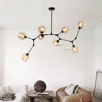 

Postmodern LED Home Decor Pendant Lights Loft Lighting Light Fixtures Living Room Bedroom Pendant Luster Suspension Luminaire