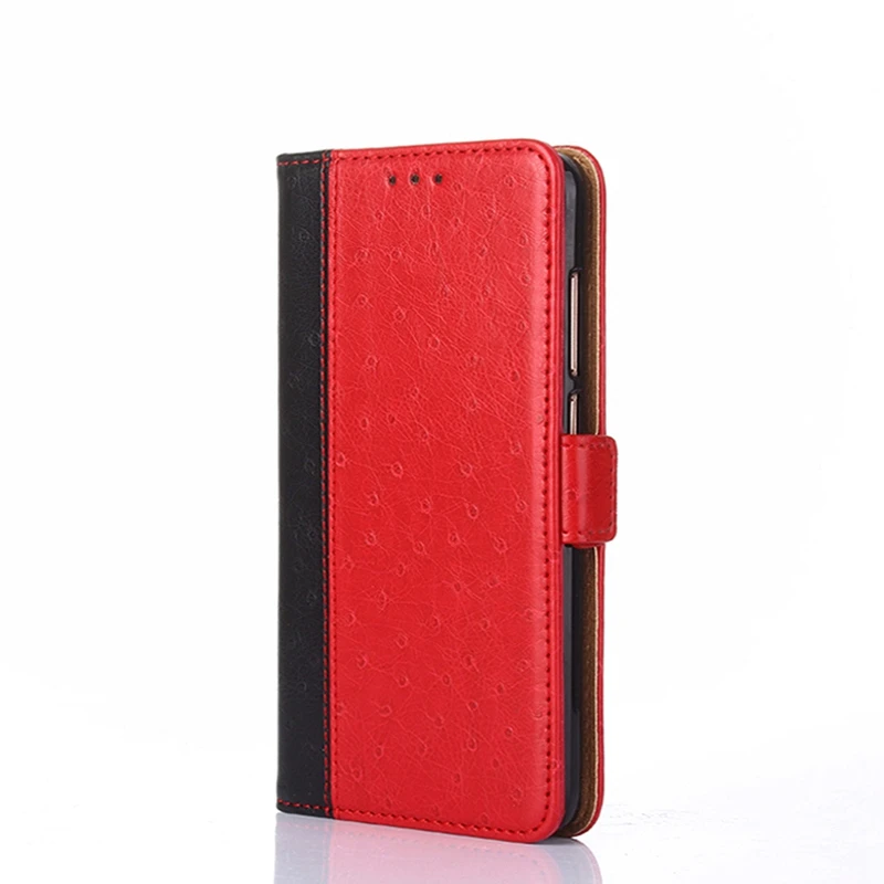 

Ostrich Pattern Pu Leather Flip Wallet Folio Magnet closure Shock proof Protective Case For iPhone 11 Pro Max 6 7 8 XS XR XS Max