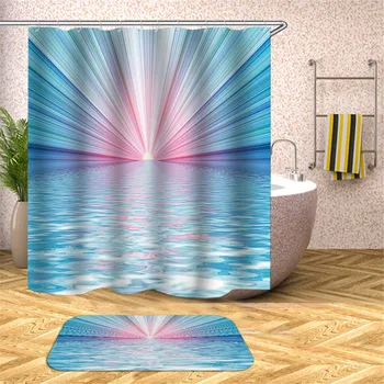 

Funny Waterproof Bath Screen Curtains Polyester Bathroom Shower Curtains for Home Modern Printing Cartoon Dog,Cat,Whale,Bear