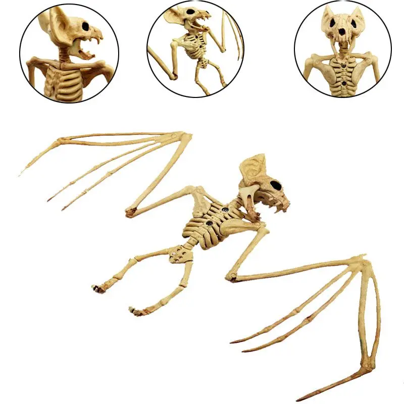 

Halloween Animal Skeleton Model Bat/Spider/Scorpion/Lizard Bones Halloween Party DIY Decoration for home Gift