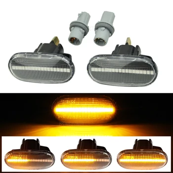 

2 pieces Led Side Marker Turn Signal Light Light For Honda Accord Civic CRX Prelude S2000 Del Sol Fit Integra Dynamic Blinker