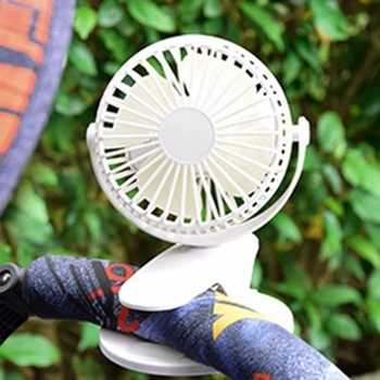 

USB Mini Electric Fan 2 In 1 Office Desktop Dormitory Bed Hanging Clip 360 Rotating Durable And Practical