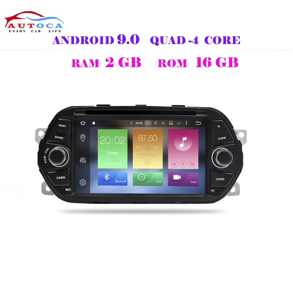 2core no gift Android 9,0 Автомобильный dvd стерео gps для Fiat Tipo Egea Dodge Neon Радио DVD WiFi Аудио Видео навигация задняя камера - Цвет: 2core no gift