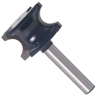 

Half Round Router Bit 6mm 1/4inch Shank Milling Cutter Trimmer Woodworking Tool Router Bitc Used For Wood Line Molding 2020 New