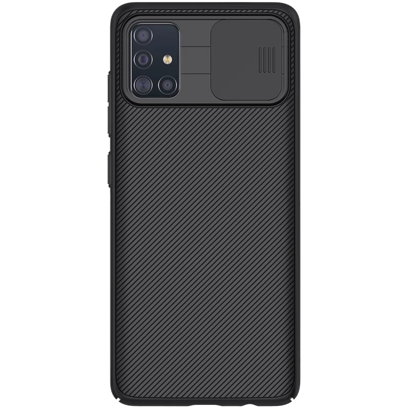 Скользящая крышка объектива для samsung Galaxy A51 NILLKIN камера защитный щит чехол Жесткий