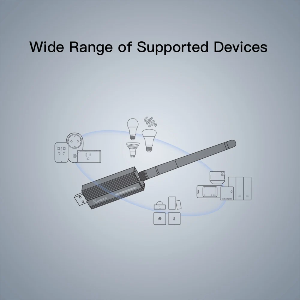 SONOFF ZB Dongle-P Zigbee 3.0 USB Dongle Plus Universal Zigbee Gateway Support via ZHA or Zigbee2MQTT Sonoff Smart Home Module