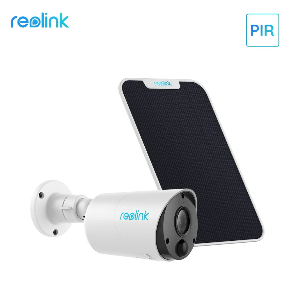 Reolink 100% Беспроводная ip камера безопасности Argus Eco и солнечная энергия Full HD 1080P