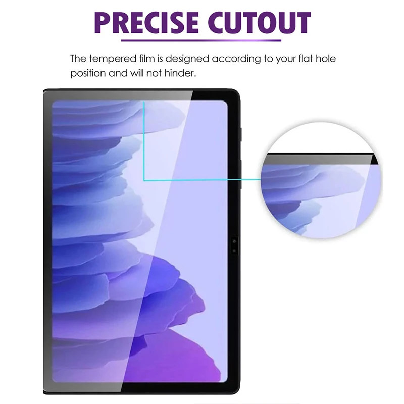 Tempered Glass Film For Samsung Galaxy Tab A7 10.4 2020 Screen Protector For Samsung SM-T500 T505 T507 10.4'' Tablet Guard Glass