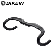 BIKEIN руль для шоссейного велосипеда ультралегкий UD Carbon 400/420/440 мм