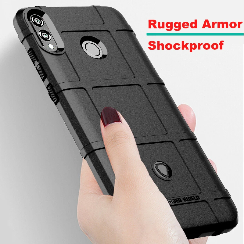 

For Huawei Honor 8x Case Cover Rugged Armor Shockproof Cover For Huawei Honor 8x Soft Silicon Protection Case