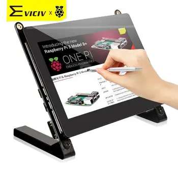 

Eviciv Touch Screen for Raspberry Pi 5 inch Portable Monitor Game 5 Point TouchScreen External Display HDMI USB Stylus Pen Kid