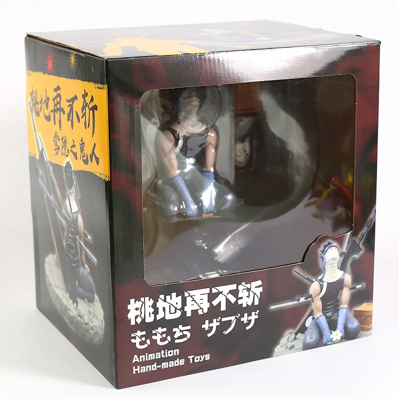 Наруто Shippuden Momochi Zabuza Статуэтка из ПВХ фигурка Коллекционная модель игрушки Brinquedos