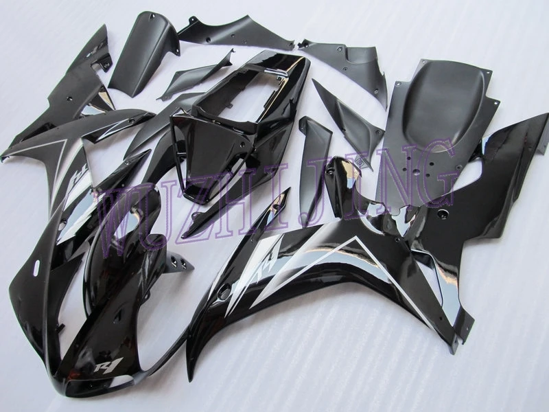 Обтекатели YZF R1 2002 Обтекатели YZF1000 R1 03 черные кузовные комплекты YZF R1 2002-2003