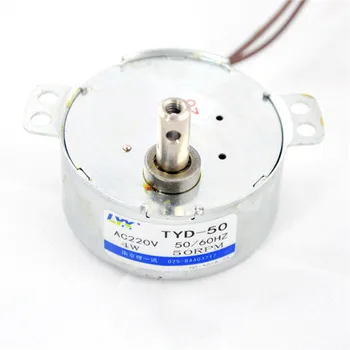 

For TYC-50 Synchronous Motor AC 220V-240V 50RPM 4W 50/60Hz Shaft Dia Fan